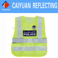 CY advertencia reflectante seguridad chaleco cinta PVC cristal malla reflejando